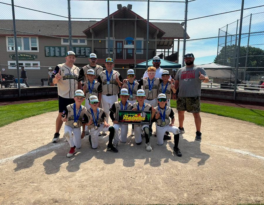 Timberjacks team on the field